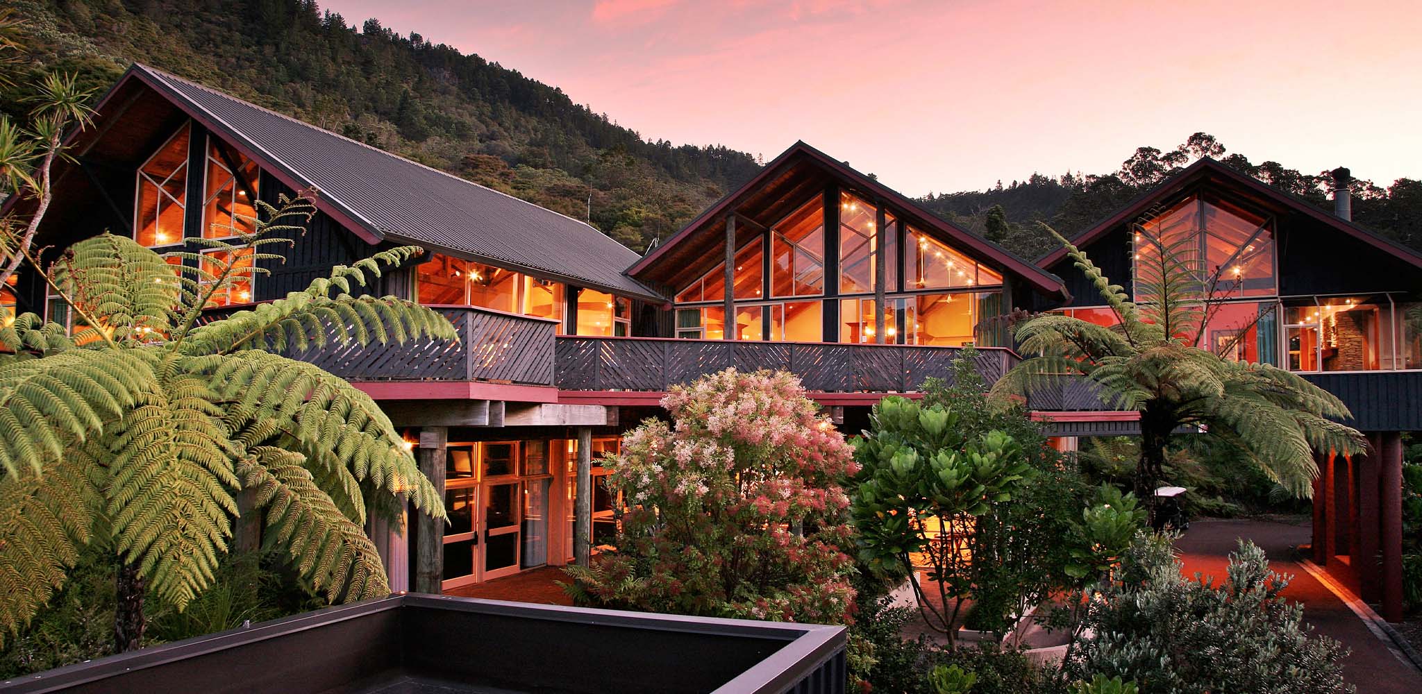 Luxury forest lodge in New Zealand offering exclusive Accor Plus member rates